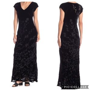 NWT! Johnny Was Fedora Velvet Maxi Dress.